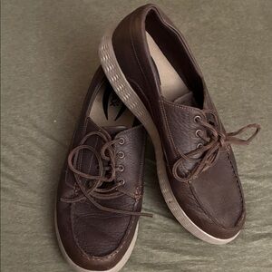 Skechers Dark Brown Men's Boat Shoes